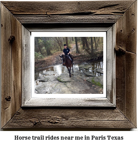 horse trail rides near me in Paris, Texas